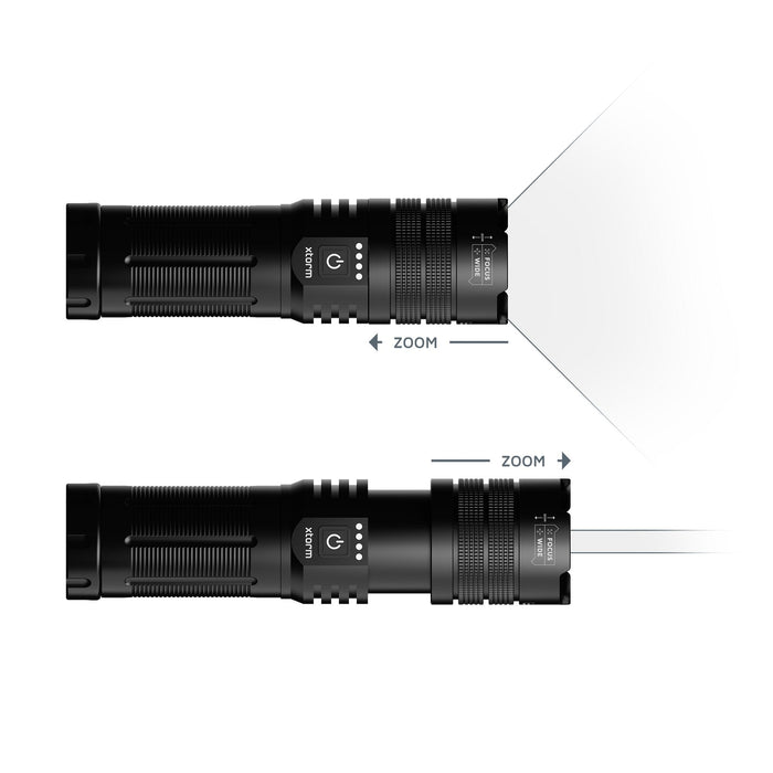 Xtorm Taschenlampe-Powerbank 10.500mah Schwarz