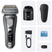 EAN 8700216554374 - Braun Series 9 Pro+ 9655cc Máquina de afeitar de láminas Recortadora Gris imagen 2