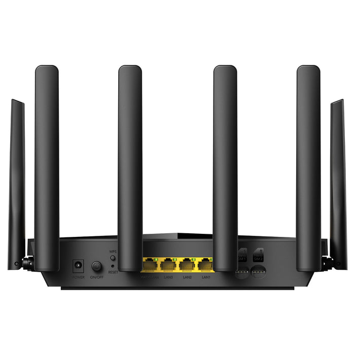 EAN 6971690792886 - Cudy LT700 router inalámbrico Gigabit Ethernet Doble banda (2,4 GHz / 5 GHz) 4G Negro imagen 4