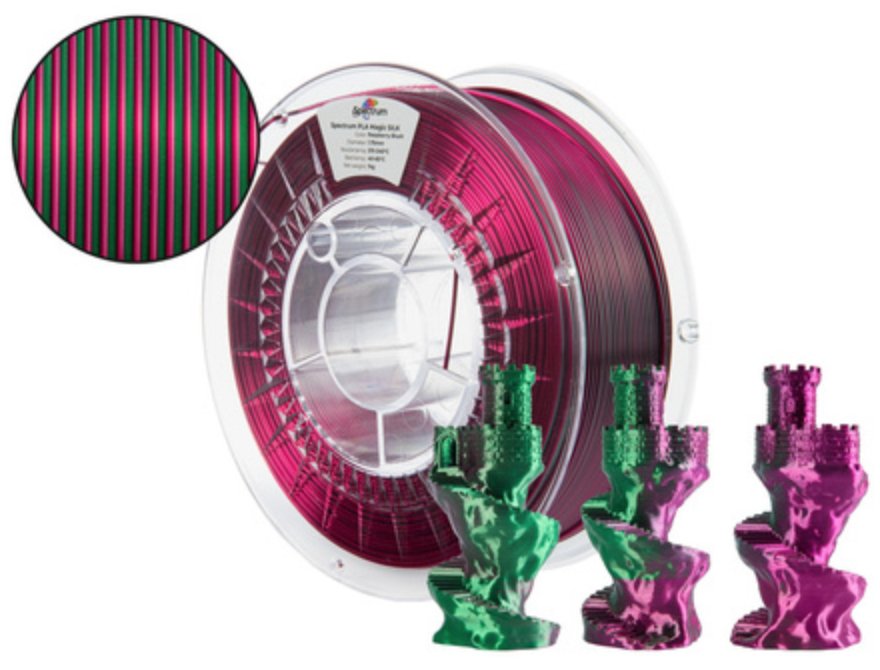 Filament Spectrum · Pla Magic Silk · Raspberry Blush · 1.75mm · 1kg