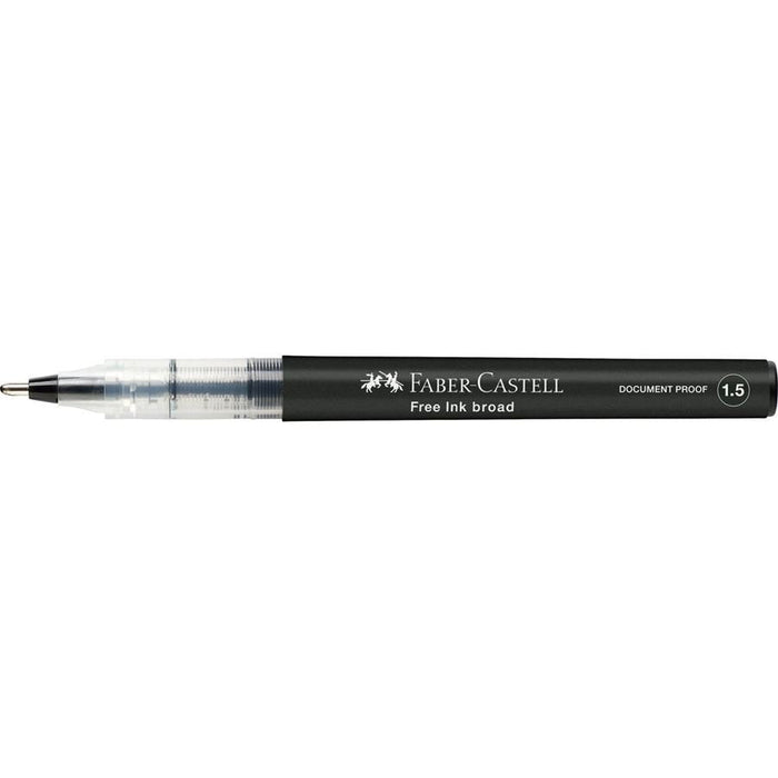 Faber-Castell Roller Free Ink 1.5 Negro