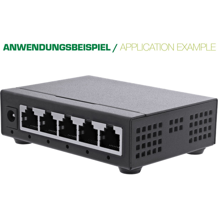 Inline Almohadillas De Goma 20uds Pack Negro, Forma Plana 1,2cm