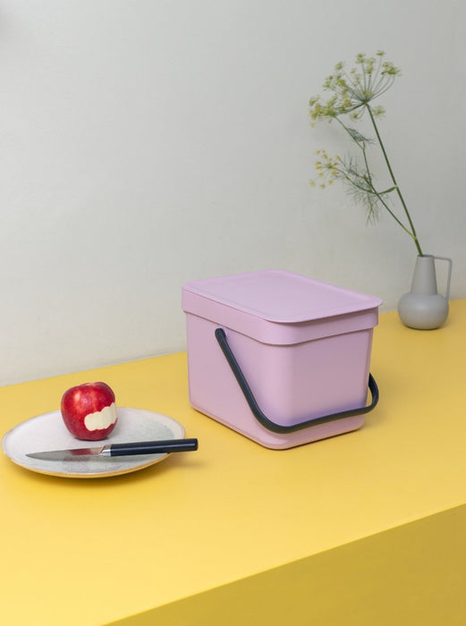 Brabantia Sort & Go Abfallbehäl. Lilac Pink 6 L