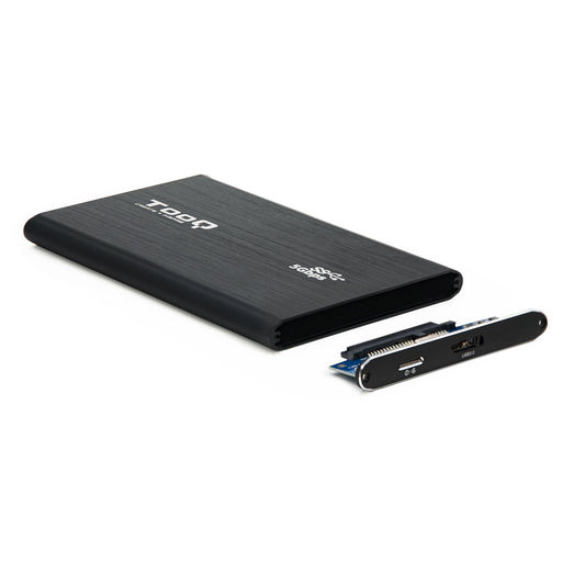 EAN 8433281007314 - TooQ TQE-2529B caja para disco duro externo Carcasa de disco duro/SSD Negro 2.5" imagen 2