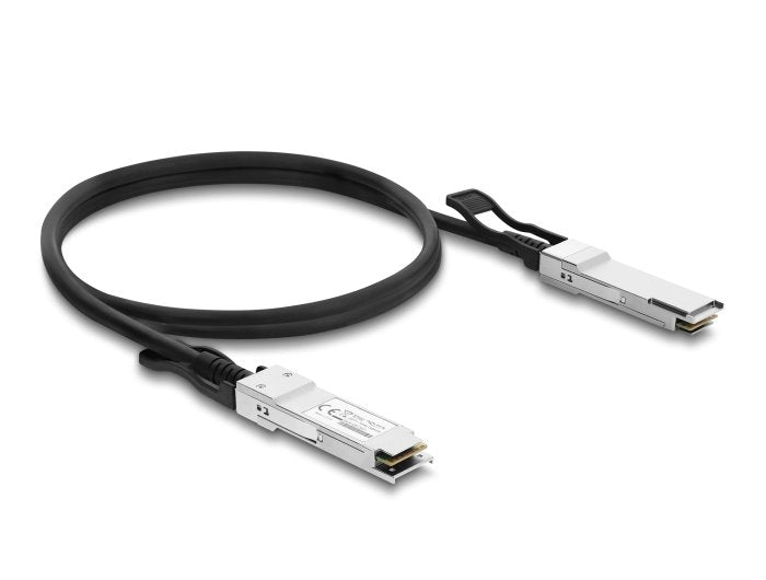 Delock Twinax Cable Qsfp28 Conector Macho A Qsfp28 Conector Macho 100 Gbps 3 M