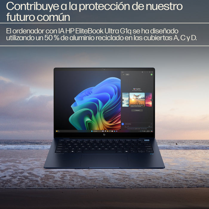 EAN 0198990176680 - HP EliteBook Ultra G1q Copilot+ PC Qualcomm Snapdragon X1E-78-100 Portátil 35,6 cm (14") Pantalla táctil  imagen 7