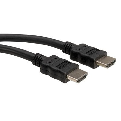 Value Hdmi High Speed Cable Mit Ethernet Schwarz 3m