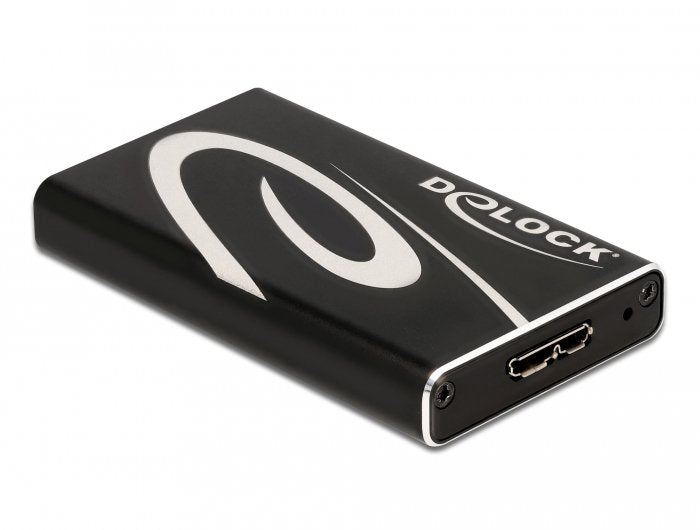 EAN 4043619420063 - DeLOCK 42006 caja para disco duro externo Caja externa para unidad de estado sólido (SSD) Negro imagen 3