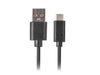 EAN 5901969416510 - Lanberg CA-USBO-20CU-0018-BK cable USB USB 2.0 1,8 m USB A USB C Negro imagen 1