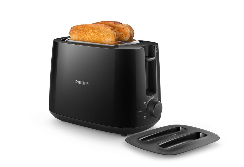 EAN 8710103800415 - Philips Daily Collection HD2582/90 tostadora 8 2 rebanada(s) 830 W Negro imagen 1