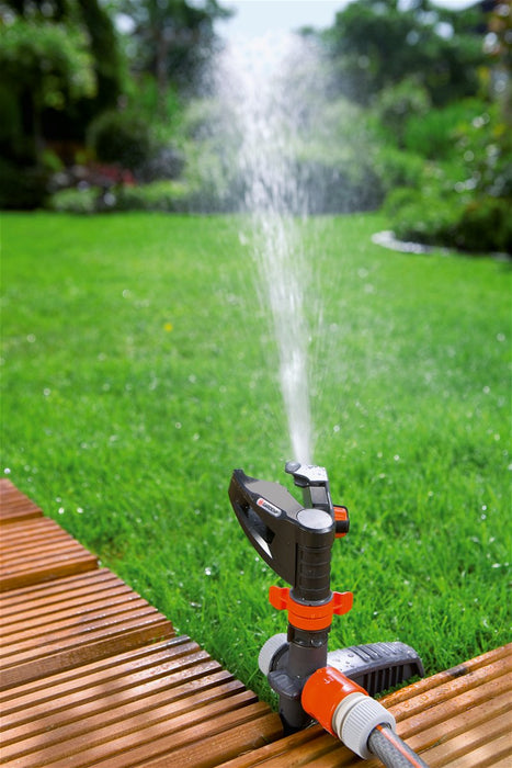 EAN 4078500814102 - Gardena 8141-20 rociador de agua Aspersor de agua por impulso Gris, Naranja, Plata imagen 2