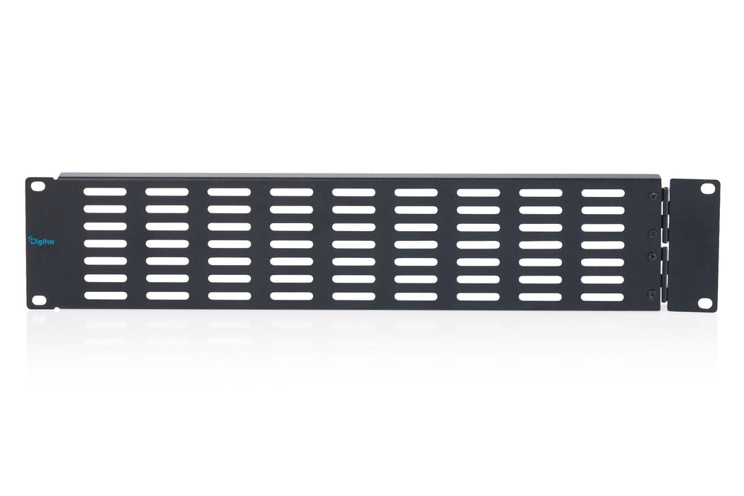 Digitus Tapa Ciega 2he 482,6mm (19")-Armarios, Negro