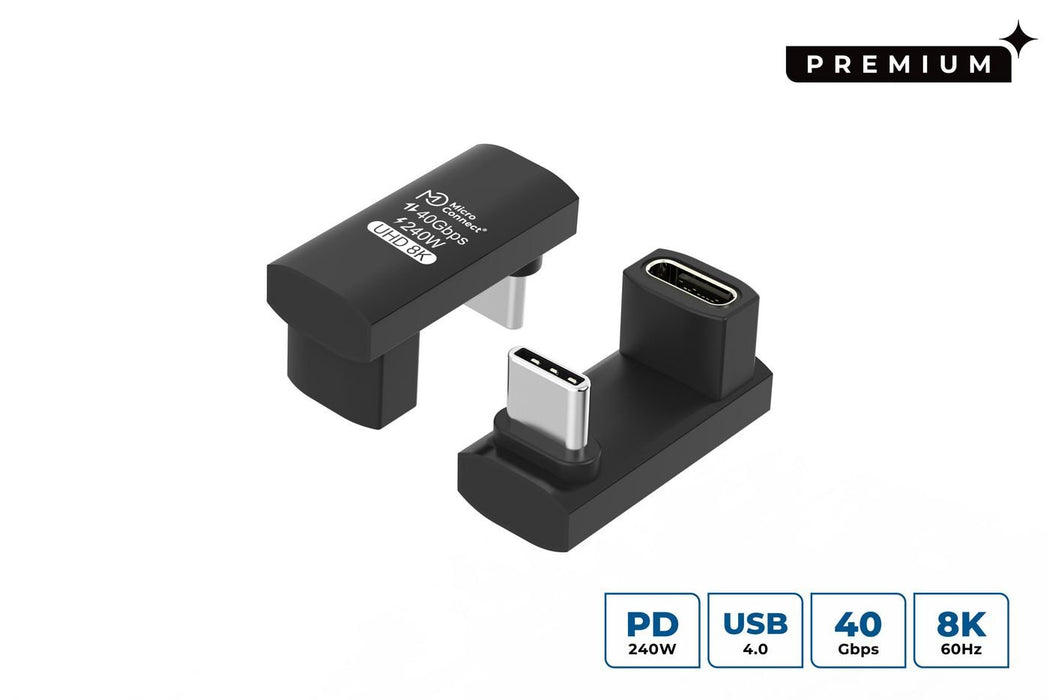 EAN 5715328135741 - Microconnect MC-USB4AG-L cable USB USB4 Gen 3x2 0 m USB C Aluminio imagen 1