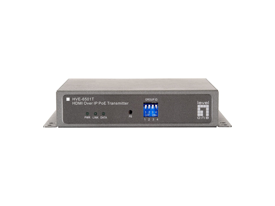 EAN 4015867174869 - LevelOne HVE-6501T extensor audio/video Transmisor de señales AV Gris imagen 4