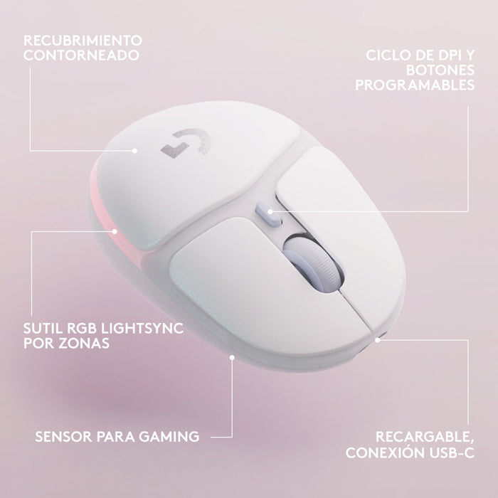 EAN 5099206098244 - Logitech G 910-006368 ratón Juego Mano derecha RF Wireless + Bluetooth Óptico 8200 DPI imagen 11