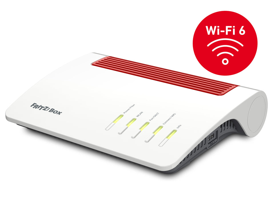 EAN 4023125029813 - Box 5590 Fiber router inalámbrico Gigabit Ethernet Doble banda (2,4 GHz / 5 GHz) Blanco imagen 2