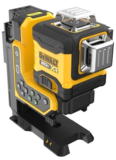 Dewalt Láser Multilínea A Batería 3x360° Dcle34035b, 18 Voltios, Con Control Remoto, Láser De Líneas Cruzadas Negro/Amarillo, Con Líneas Láser Verdes, Sin Batería Ni Cargador Dcle34035b-Xj