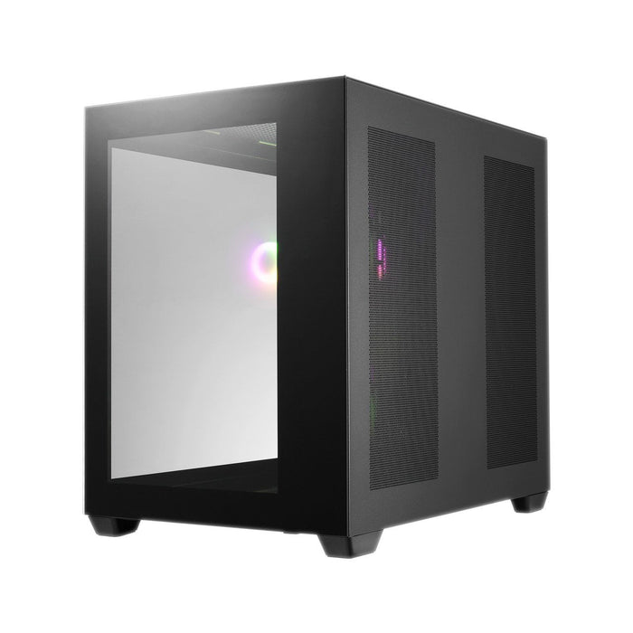 Caja Pc Atx Fsp Cmt380 3 Argb Fan Black