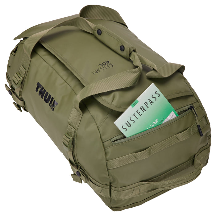 EAN 0085854255202 - Thule Chasm TDSD302 Olivine bolso de lona 40 L Poliéster Oliva imagen 12