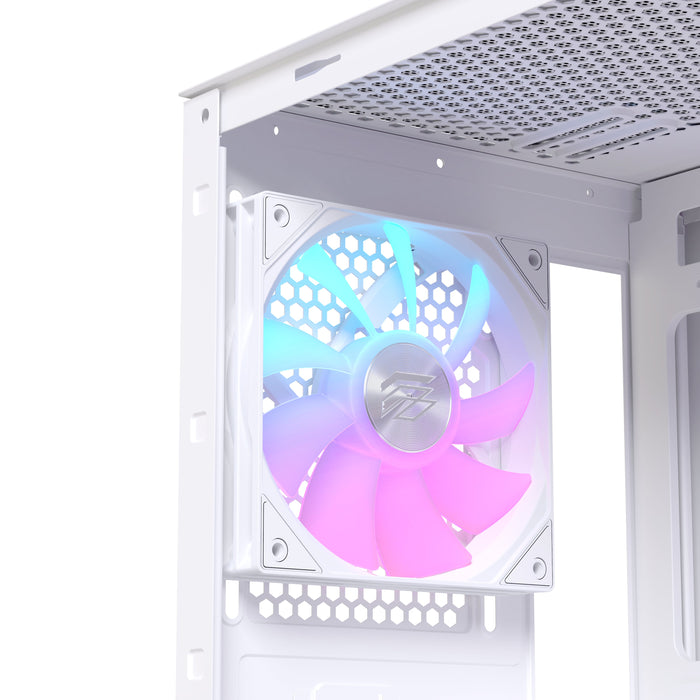 EAN 6977277360417 - Einarex EXCS-PM-150R-W carcasa de ordenador Midi Tower Blanco imagen 16