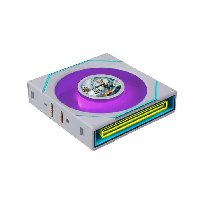 120mm Lian Li Uni Fan Sl-Inf Lcd Flex Argb Reverse Blade Blanco