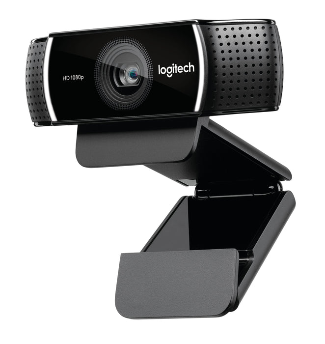 Cámara Logitech C922 Pro Stream Webcam 1920 X 1080 Pixeles Usb Negro