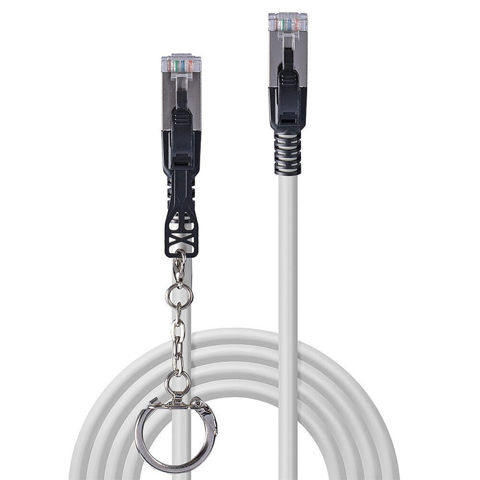 EAN 4002888476027 - Lindy 47602 cable de red Gris 1 m Cat6a S/FTP (S-STP) imagen 3