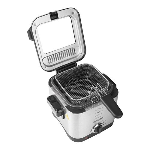 EAN 5902934830829 - Mesko Home MS 4910 freidora Sencillo 1,5 L Independiente 900 W Negro, Acero satinado imagen 5