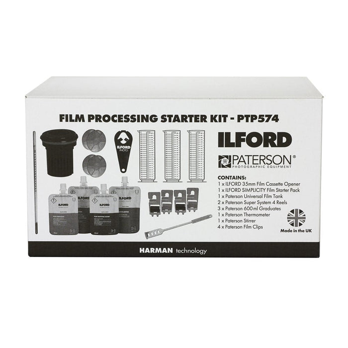 Ilford Film Starter Kit With Paterson Tank