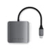 EAN 810086361328 - Satechi ST-H4CPDM hub de interfaz USB Tipo C 10000 Mbit/s Gris imagen 3