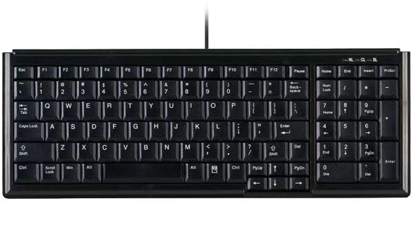 EAN 7061115671755 - Contour Design Active Key AK-7000 teclado Industrial USB QWERTZ Alemán Negro imagen 1
