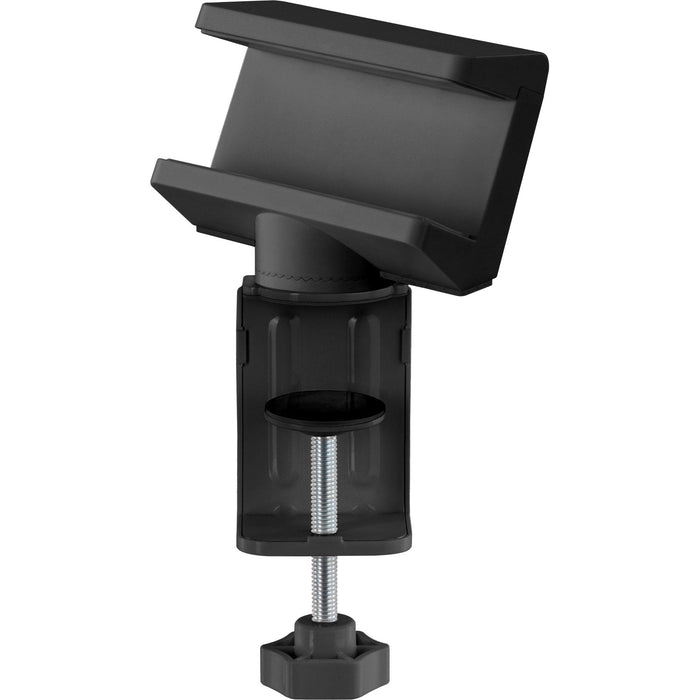 Abrazadera De Mesa Inline Para Regleta De Enchufes, Giratoria, Abrazadera De Tornillo, Negra