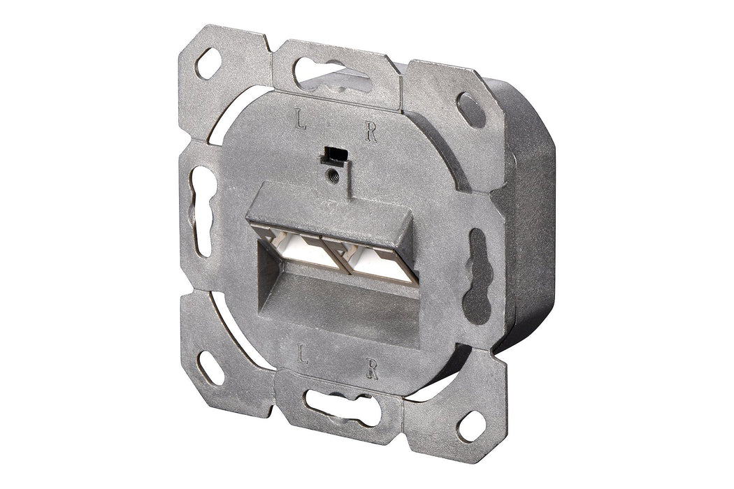 EAN 4016032320203 - Digitus DN-9007-S-1 toma de corriente 2 x RJ-45 Blanco imagen 3