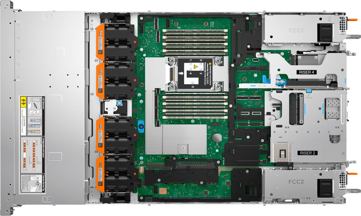 Poweredge R470 Smart Selection 6x2.5  6507p 1x32gb 1x480gb Ssd Sata 2x1100w H965i 3yr Basic Nbd