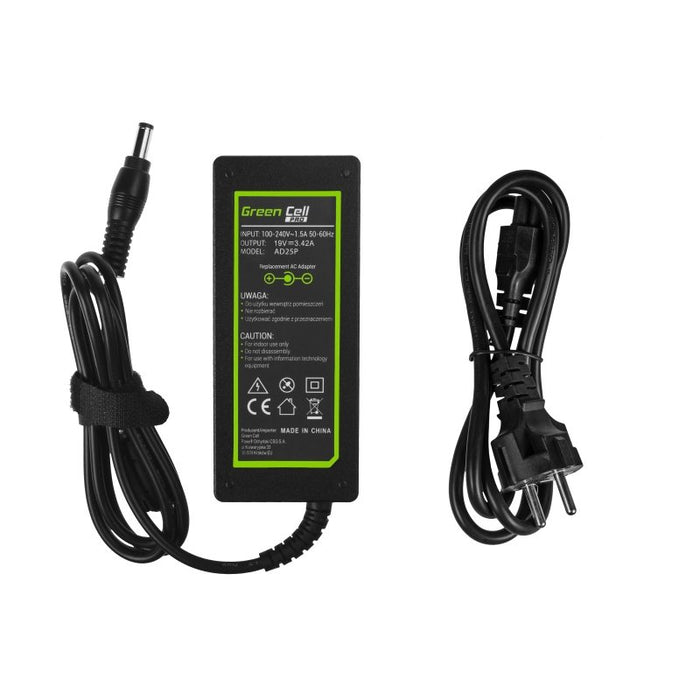 EAN 5902701410971 - Green Cell AD25P adaptador e inversor de corriente Interior 65 W Negro imagen 3