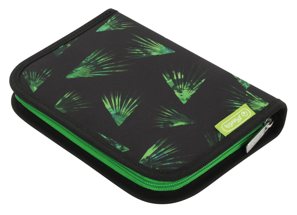 EAN 4008110370644 - Herlitz SoftLight Plus Greenline Explorer juego de mochila escolar Niño Poliéster Negro, Verde imagen 8