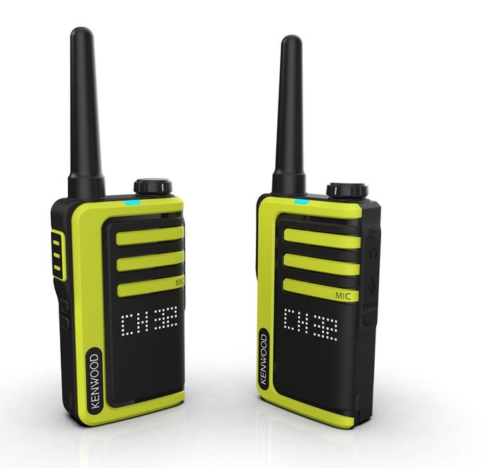Kenwood Ubz-Lj9set Two-Way Radios Negro, Amarillo