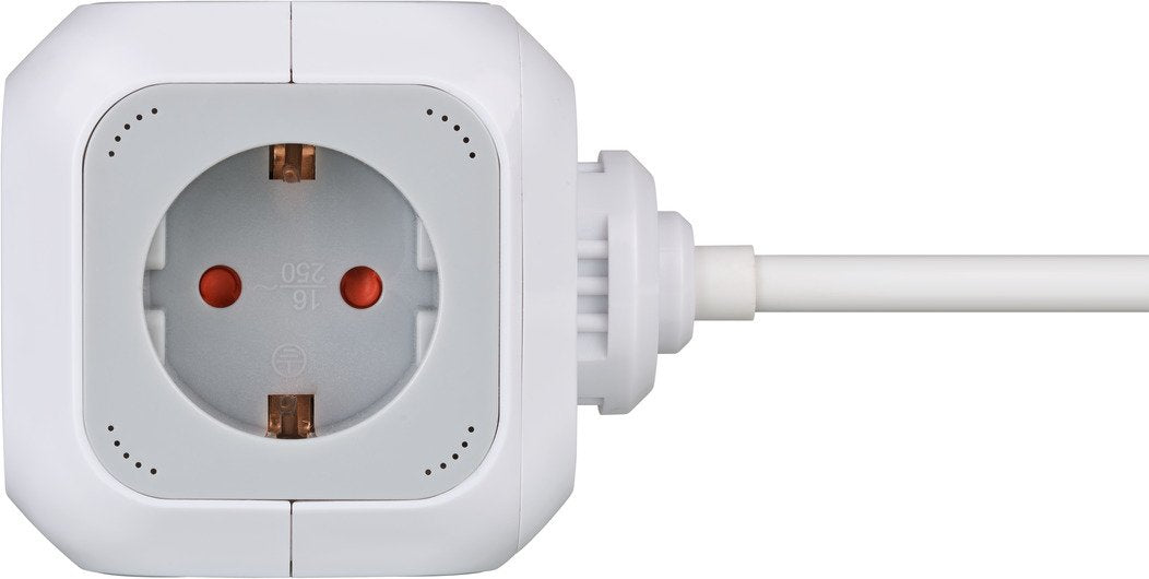 EAN 4007123648283 - Brennenstuhl 1150090 base múltiple 1,4 m 4 salidas AC Interior Blanco imagen 4
