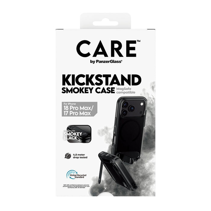 Care By Panzerglass Kickstand Case Smokey M. Negro Magsafe Iphone 17 Pro Max