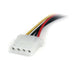 EAN 0065030841627 - StarTech.com LP4SATAFM6IN cable de alimentación interna 0,1524 m imagen 3