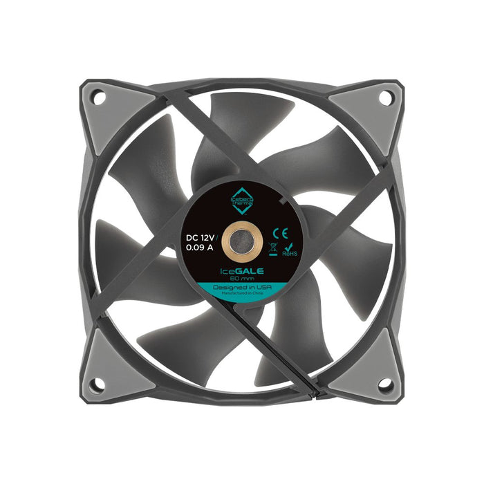 EAN 1230000071017 - Iceberg Thermal IceGALE Carcasa del ordenador Ventilador 8 cm Gris 1 pieza(s) imagen 3