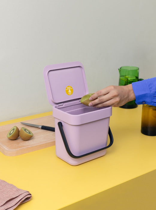 Brabantia Sort & Go Abfallbehäl. Lilac Pink 3 L