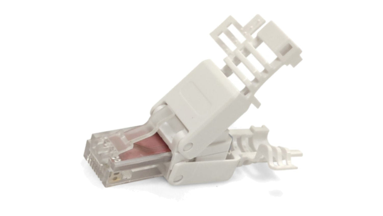 Pashak Conector Rj45 Cat. 8  Toolless  Stp