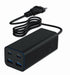 EAN 8716309133852 - Gembird TA-UC-2A2C-PD100-01-BK cargador de dispositivo móvil Portátil, Smartphone Negro Corriente alterna imagen 1