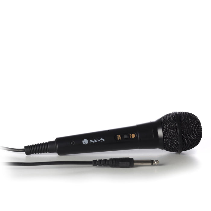 EAN 8435430611038 - NGS Singer Fire Negro Micrófono para karaoke imagen 2