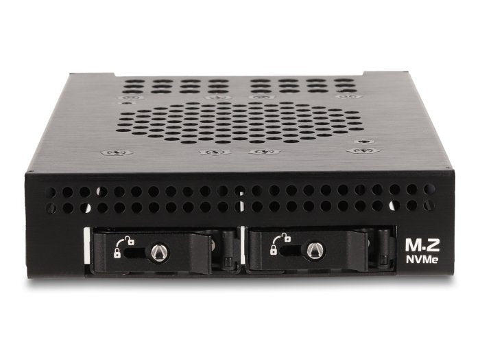 Delock 47070 Rack Móvil De 3.5" Para 2 X Ssd M.2 Nvme Con Conector Oculink Sff-8612 Delgado