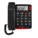 EAN 3700601424096 - amplicomms BigTel 50 Alarm Plus Teléfono analógico Identificador de llamadas Gris Oscuro imagen 4