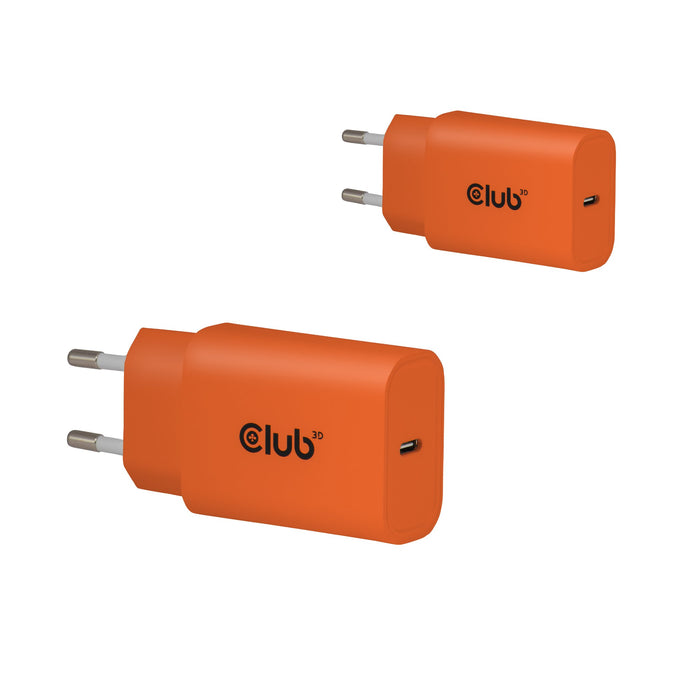 EAN 8719214473426 - CLUB3D CAC-3023 cargador de dispositivo móvil Smartphone, Universal Naranja Corriente alterna Carga rápid imagen 1