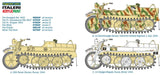 EAN 8001283074049 - Italeri KETTENKRAD Military motorcycle model Kit de montaje 1:9 imagen 3