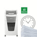 EAN 4002432124138 - Leitz 80160000 triturador de papel Microcorte 55 dB 22 cm Gris, Blanco imagen 9